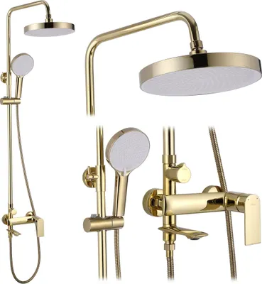 Produktbild von My2102-78G Veneta Gold Duschset Sku Rea-P7842
