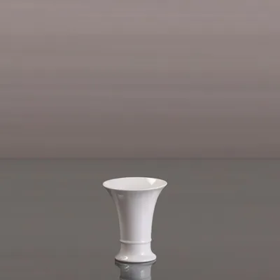 Produktbild von Goebel Vase 12.5 cm - Trompete klassisch Kaiser Porzellan Trompete kl. - Porzellan weiß glasiert 14001648