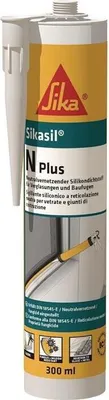 Produktbild von Silicondichtstoff SIKASIL N plus grau 300 ml Kartusche SIKA