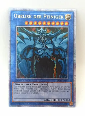 Produktbild von Yu-Gi-Oh!Obelisk der Peiniger- LC01-DE001 - Limitierte Auflage - Quarter Century Secret Rare