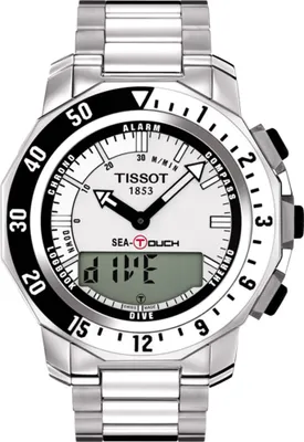 Produktbild von Tissot Herren Analog-Digitaluhr Analog-Digitaluhr T0264201103100 Weiss Onesize