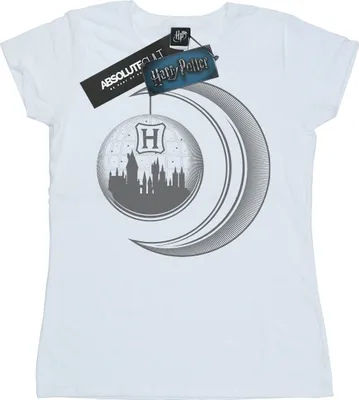 Produktbild von Harry Potter - "Hogwarts" T-Shirt für Damen BI51531 (XXL) (Weiß)