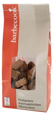 Produktbild von Anzündwürfel Grillanzünder Feueranzünder - 72 Stück - Geruchlos - Für Grill, Feuerkorb und Lagerfeuer