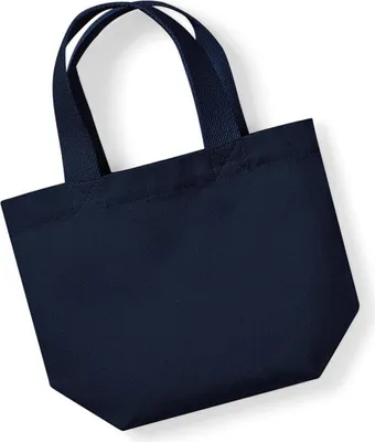 Image de Westford Mill W845 | EarthAware Organic Marina Mini Tote 26 x 21 x 10 cm - Couleur : French Navy - Taille : One Size