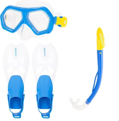 Produktbild von Aqua Sport Junior-schnorchelset Blau Blau One Size