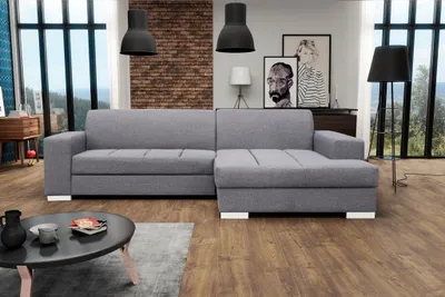 Productafbeelding van Hoekbank, bank, sofa, slaapbank, gestoffeerde hoekopstelling, woonkameropstelling, bedbank, banken, sofa's