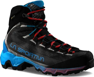 Zdjęcie produktu dla Aequilibrium Hike Woman GTX, górskie buty turystyczne, damskie - La Sportiva, rozmiar:8 UK / 42, kolor:G00B02-Carbon/Malibu Blue