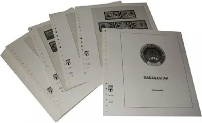 Produktbild von Lindner-T Vordruckblätter T197 Madagaskar - Jahrgang 1958 bis 1975