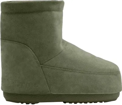 Immagine prodotto di Moon Boot Icon Low Nolace Suede Snow Shoes Green EU 33-35 Donna Green EU 33-35