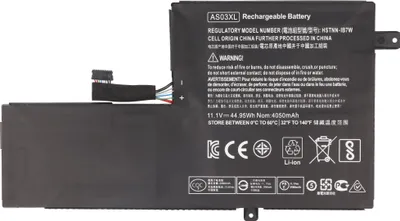 Produktbild von Akku passend für HP Chromebook 11 G5, Li-Polymer, 11,1V, 4050mAh, 45Wh