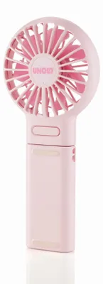 Zdjęcie produktu dla Unold 86644, Różowy, 7,8 cm, 1 went., 10 h, Wentylator ręczny, Biały