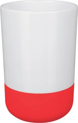 Zdjęcie produktu dla Spirella 7610583175908, Wolnostojący uchwyt na szczoteczki do zębów, Polipropylen (PP), Czerwony, Biały