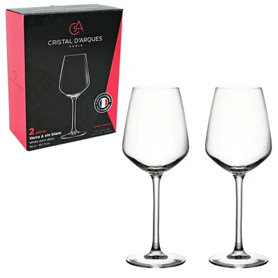 Zdjęcie produktu dla Cristal d'Arques - Zestaw 2 kieliszków do białego wina - 300 ml