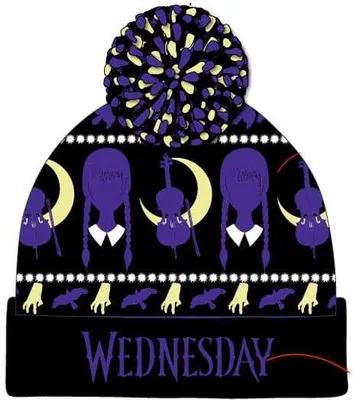 Produktbild von Wednesday Mütze Uni Mitternacht multicolor Standard