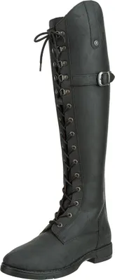 Produktbild von Suedwind Longford Wasserfest Damen Schnür Winterstiefel Reißverschluss Schwarz, Farbe:waxy black, Größe:43 - Wide/Regular - 40-42 / 47
