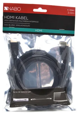 Produktbild von NABO HDMI / HDMI Poly 3m / schwarz