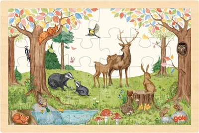 Immagine prodotto di Gollnest & Kiesel Puzzle a intarsio Nella radura 0 0 Pezzi