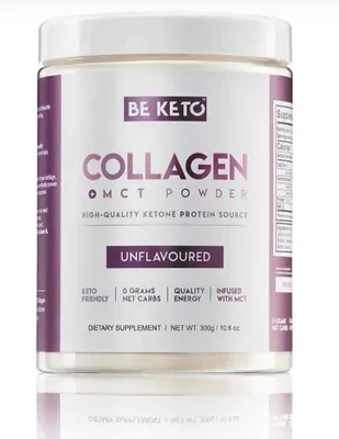 Image de BeKeto Keto collagène avec huile MCT goût neutre 300g