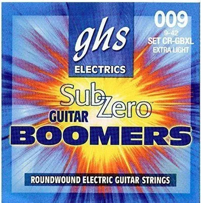Produktbild von GHS Boomer Elektrogitarrensaiten, 6 Saiten, für verschiedene Härtegrade