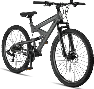 Produktbild von Licorne Bike Strong 2D Premium Mountainbike Shimano,Zoll:29.00;Farbe:Anthrazit