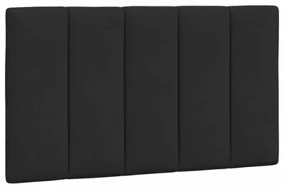 Produktbild von vidaXL Kopfteil-Kissen "Hanko" Schwarz 80 cm Samt