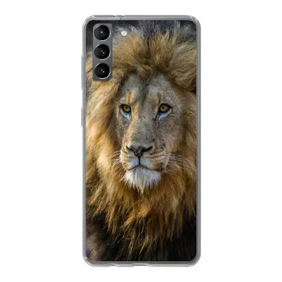 Produktbild von MuchoWow® Handyhülle Schutzhülle Hülle für Samsung Galaxy S21 Plus Löwe - Porträt - Wild Silikon Softcase Handy Hülle - Handy-Tasche