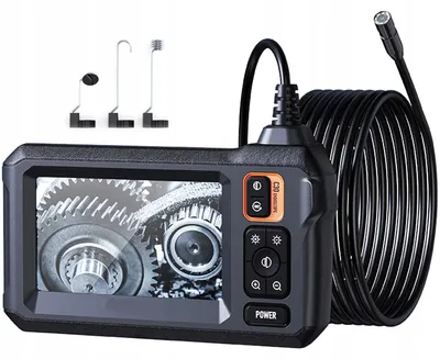 Productafbeelding van Inspectiecamera voor werkplaats, endoscoop 5 meter, Full HD LCD IPS voor inspectie van motoronderdelen