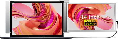 Produktbild von Lipa S14 14-palcový přenosný monitor - přenosný monitor pro notebook - externí displej - herní monitor - HDR