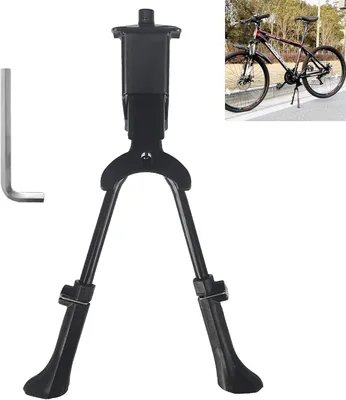 Immagine prodotto di Supporto per biciclette, regolabile, nero, per mountain bike