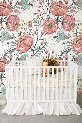 Produktbild von Coloray Fototapete 250x250 cm Latextapete Magicstick - Mohnblumenblumen