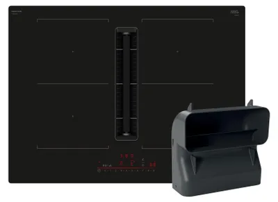 Produktbild von Bosch Serie 6 HEZ9VDSB4 + PVQ711H26E, Schwarz, Integriert, 70 cm, Zonen-Induktionskochfeld, Keramik, 4 Zone(n)