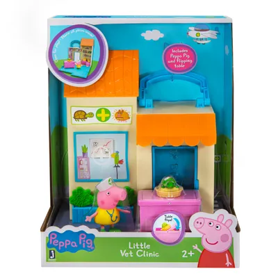 Produktbild von Jazwares PEP0644 - PEPPA  - Peppa's Tierklinik