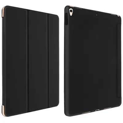 Produktbild von Trifold Klapphülle + Standfunktion für iPad Air 3 2019 /iPad Pro 10.5 - Schwarz