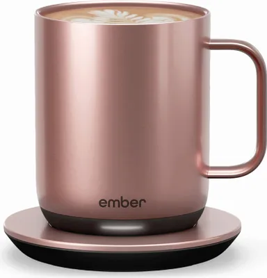 Produktbild von Ember Mug 2, Einzelbild, 0,295 l, Tasse, Universal, Schwarz, Roségold, 1 Stück(e)