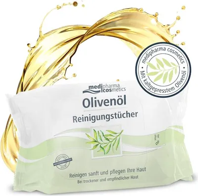 Produktbild von Olivenöl Reinigungstücher, 25 St. Tücher