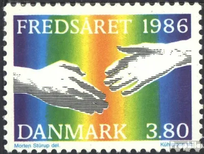Produktbild von Briefmarken Dänemark 1986 Mi 866 (kompl.Ausg.) postfrisch Jahr des Friedens