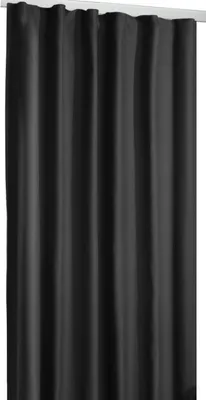 Produktbild von Verdunkelungsgardine mit Universalband Shadow 135 x 245 cm in Schwarz