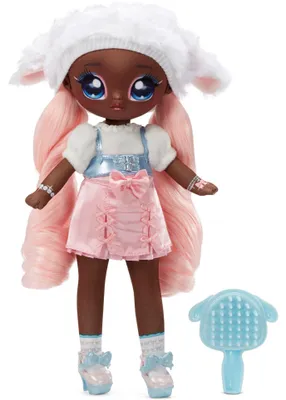 Image de MGA Entertainmet 575504EUC - Na  Na  Na  Surprise Teens Doll Series 2- Agneau violet