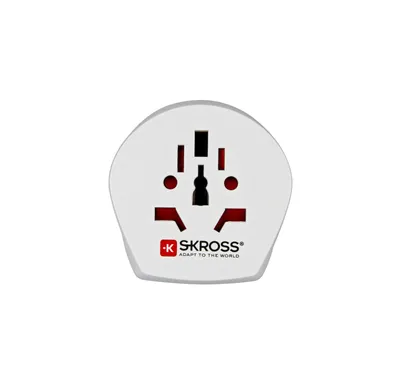 Obrázok produktu pre Skross 1.500210-E, Typ F, Univerzálne, Typ I(RAK), Typ B, Typ C, Typ F, Typ G (VB), Typ I(RAK), Typ J(ŠVAJ), Typ L(TAL), Typ N (BR), 100-250 V, 50 - 60 Hz