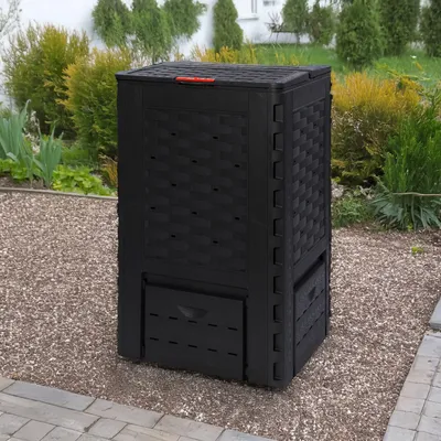Immagine prodotto di Remaplan Thermoquick Schnellkomposter Rattan Black-Line 400 L 440013-015