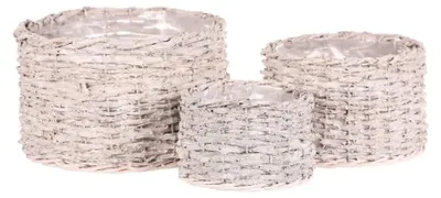 Obrázek produktu pro Autronic Obal ratanový - sada 3 ks PRP314