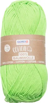 Produktbild von Wolle Baumwolle Baumwolle hellgrün 170 m 50 g