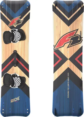 Produktbild von F2  Kiteboard Ride Classic Lightwind Wood 148 cm Blau 2024/25