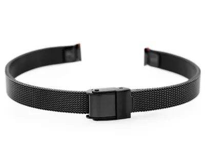 Image de Bracelet M4 Pacifique - HQ Mesh - Noir 10 mm