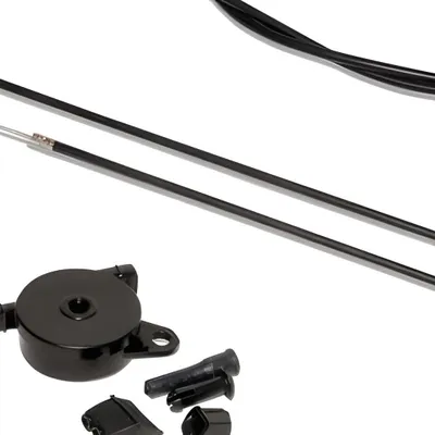 Immagine prodotto di BestPrice Cavo acceleratore / cavo incl. sdoppiatore per pompa olio compatibile con Piaggio TPH / Typhoon 50 / NTT / NRG SAL1T