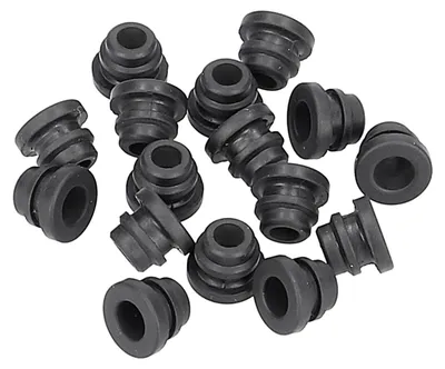 Produktbild von DOMETIC 407145215 Gummipuffer Set 9,7x7,5mm für Muldengitter auf Gaskochfeld 16Stk