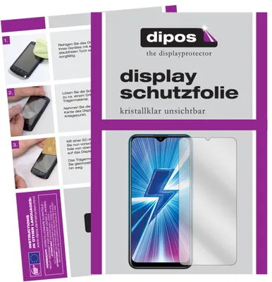 Produktbild von 2+2x Schutzfolie für Vivo Y5 klar Displayschutzfolie Folie Display Schutz dipos
