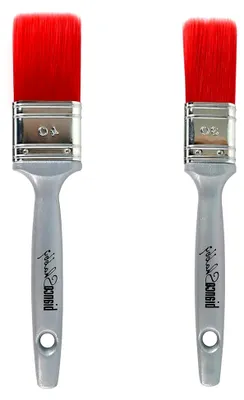 Produktbild von Set aus 2 professionellen Malpinseln für Chalk Painting, Aquarellfarben und DIY (30 + 40 mm)