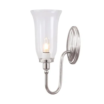 Produktbild von Elstead Blake LED Wandleuchte G9 Poliertes Nickel IP44