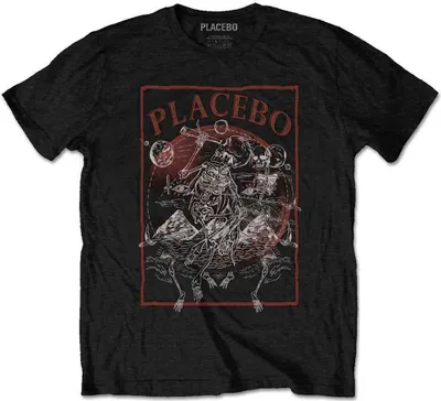 Obrázek produktu pro Placebo Astro Skeletons Black M Tričko